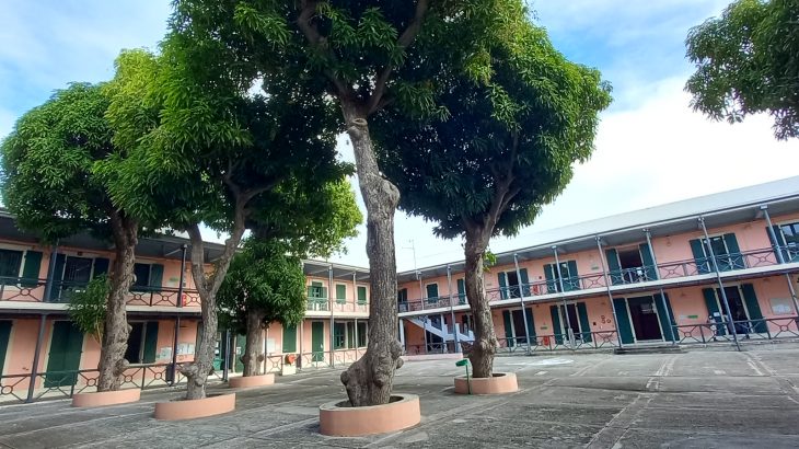 Cour du lycée Carnot